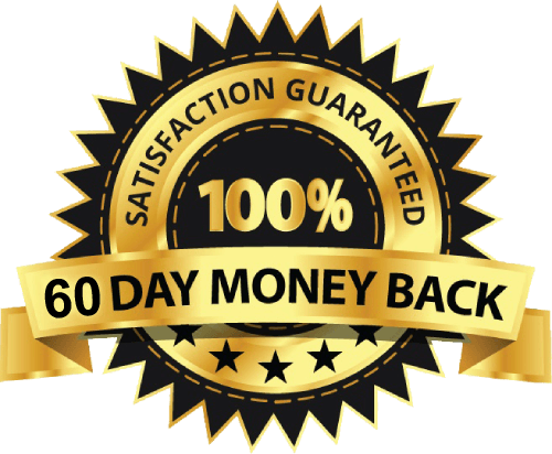 60 Day Money Back Guarantee badge